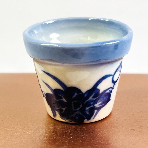 Delfts Blue Holland Vintage Mini Ashtray Stein Clogs Windmill Hand Painted LOT 4 - Picture 14 of 15